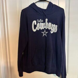 Dallas Cowboys blue Hoodie women size L